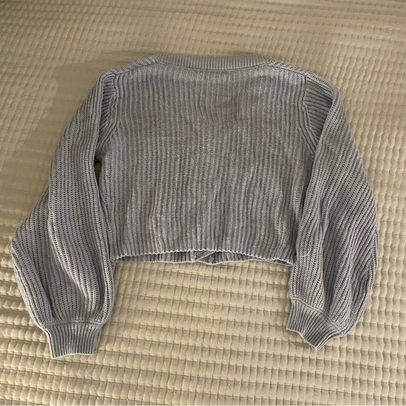 SHEIN Women’s Cropped Button Up Knit Cardigan - Picture 2 of 7